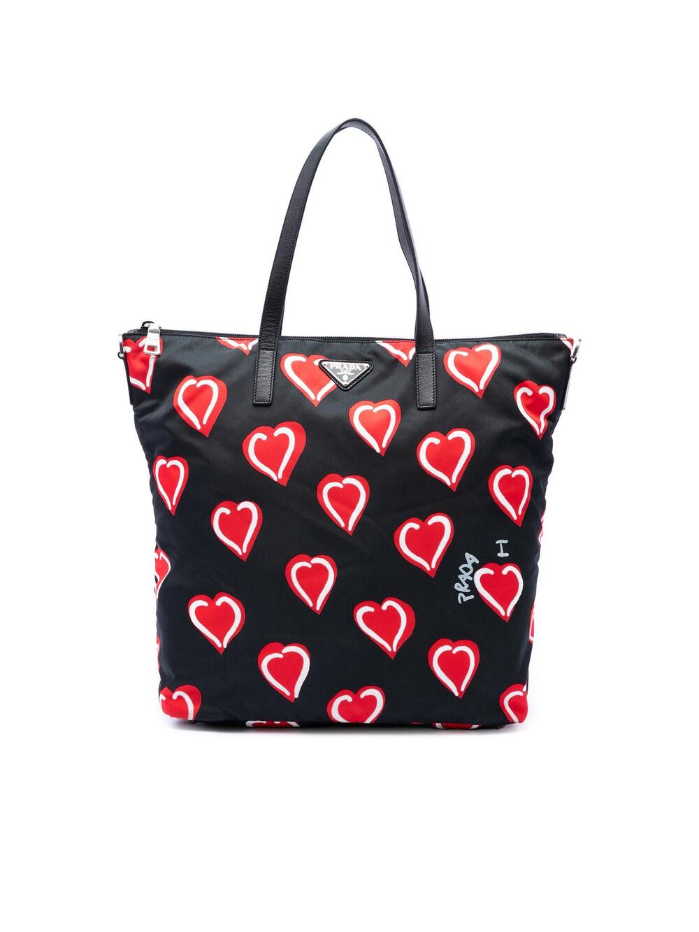 Prada Tessuto Stampato Satchel Pre- #318526P54B